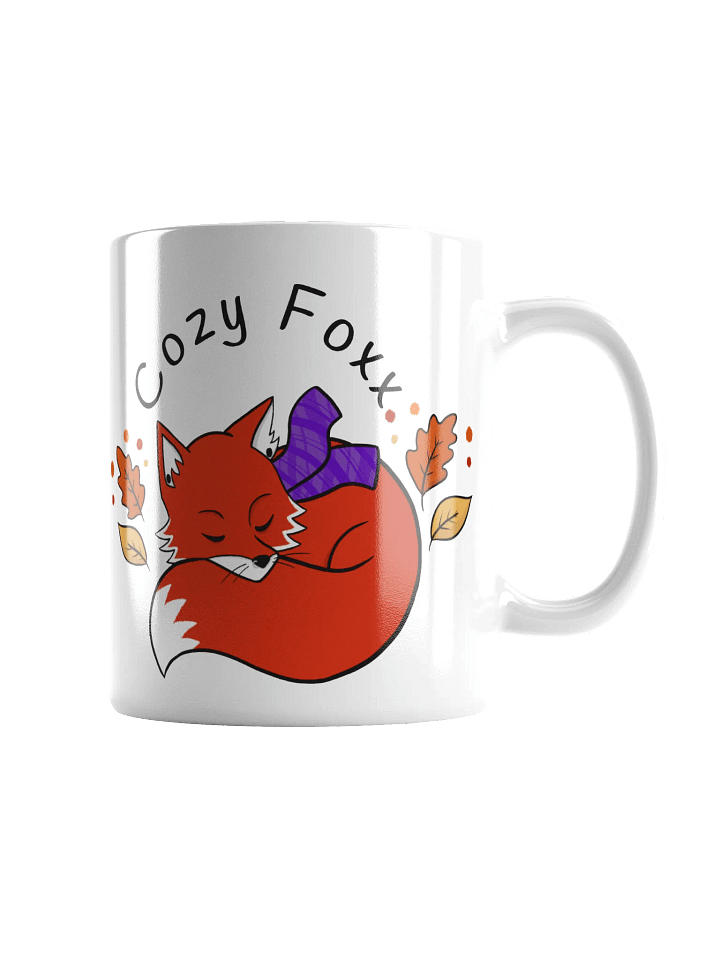 Cozy Foxx Ceramic Mug White product image (1)