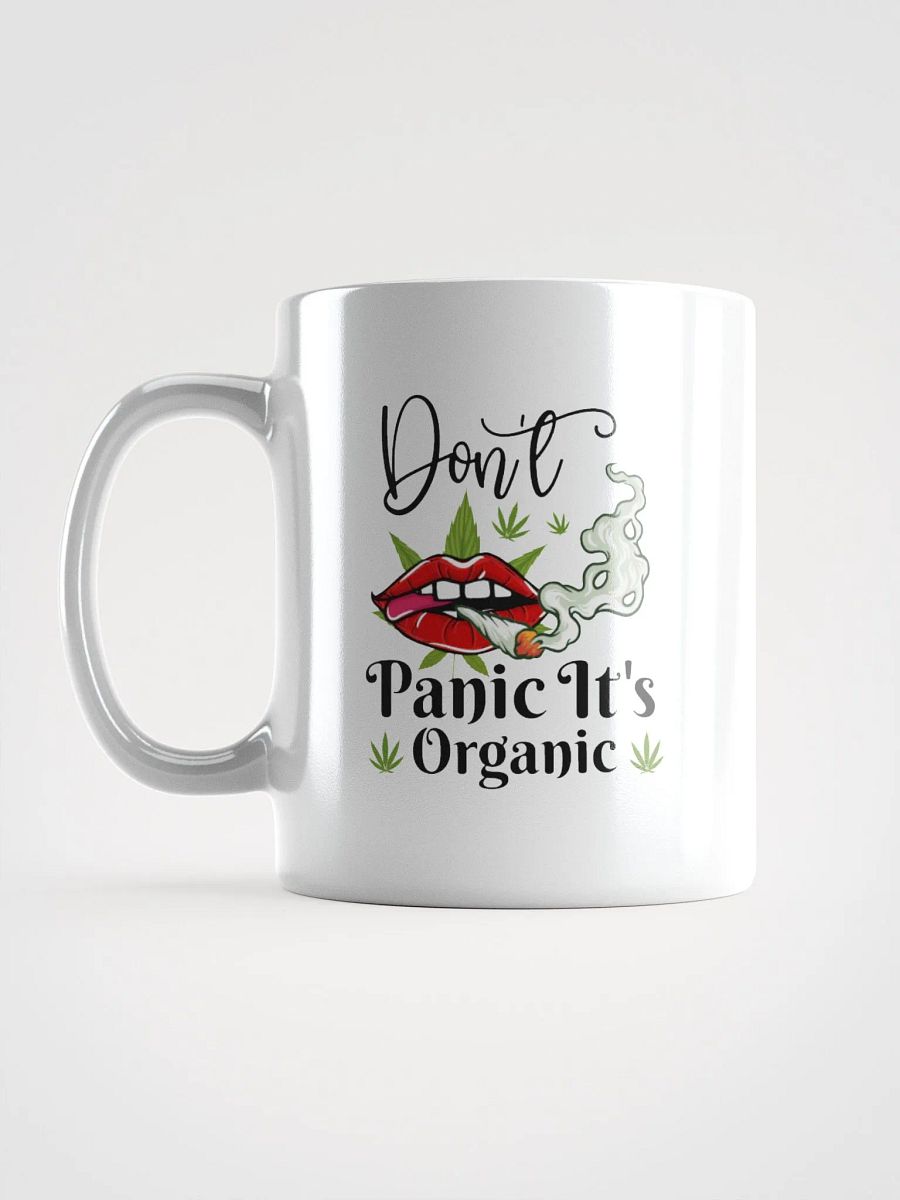 Don't Panic It's Organic - White Mug product image (2)