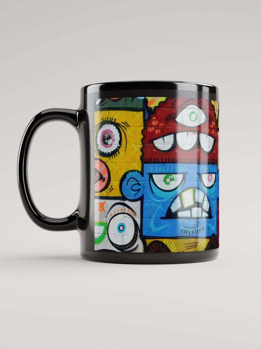 Black Funky-Face Mug product image (6)