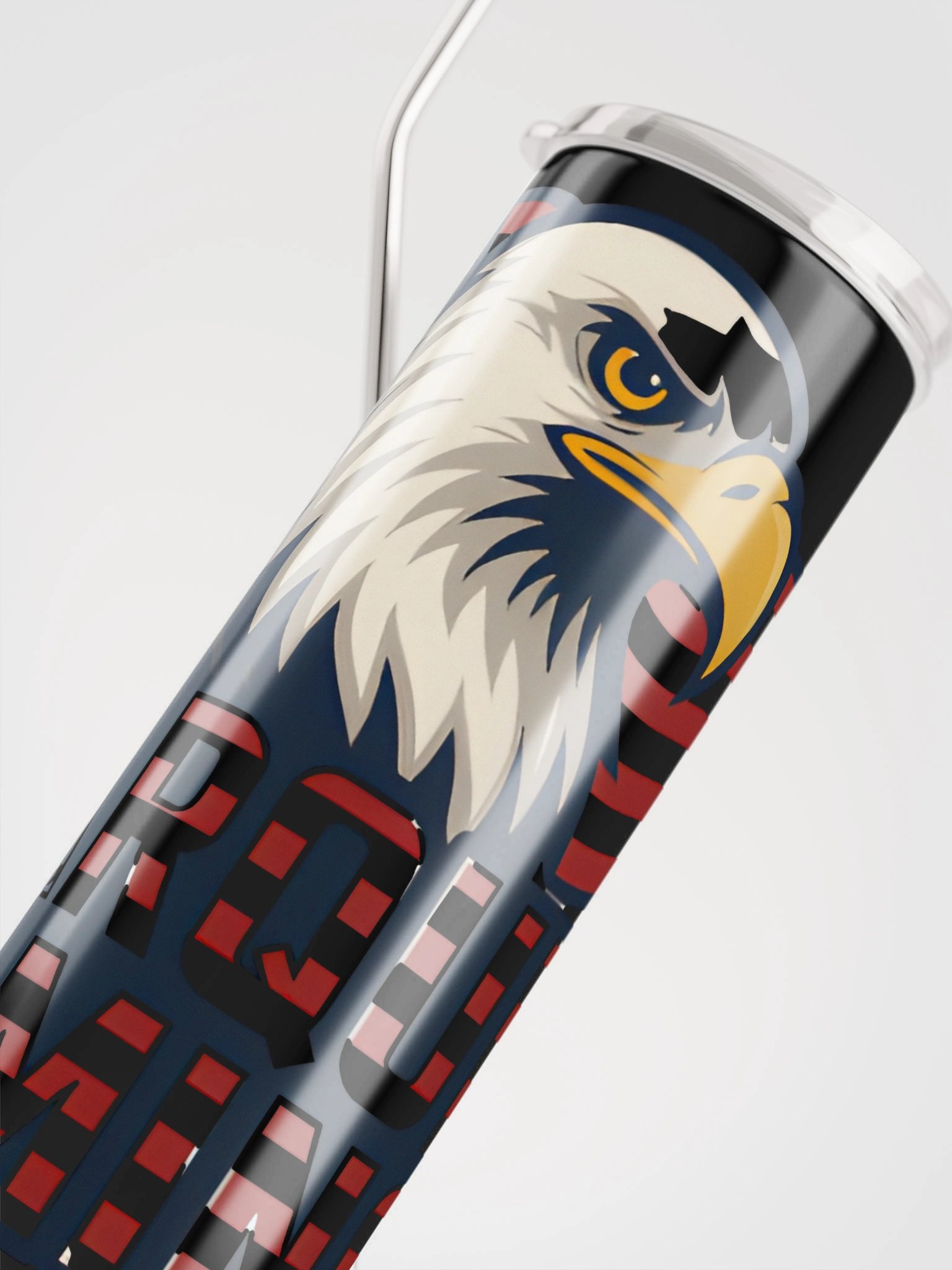 Patriotic Eagle Stainless Steel Tumbler product image (4)