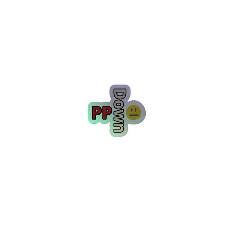 PP-DOWN Sticker product image (1)