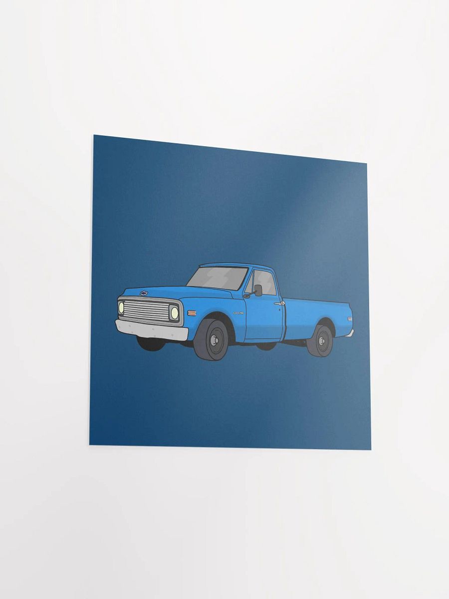 Caffeinated Gearhead's Car Collection - Chevrolet C10 - Poster product image (3)