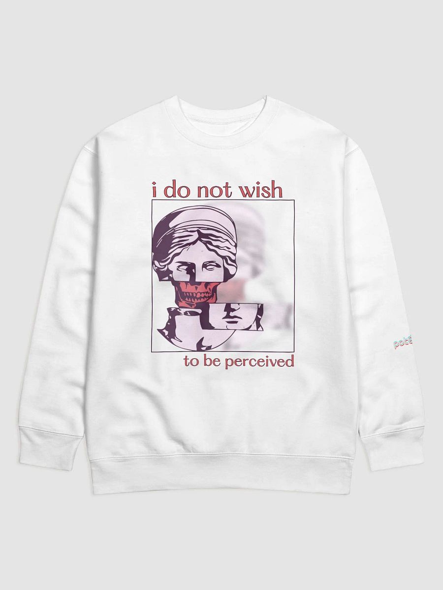 DON'T PERCEIVE ME premium sweatshirt product image (17)