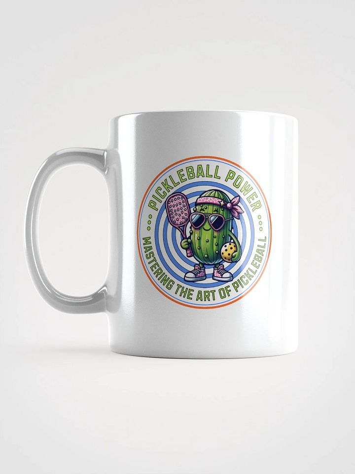 Pickleball Power Mastering The Art Of Pickleball Mug product image (1)