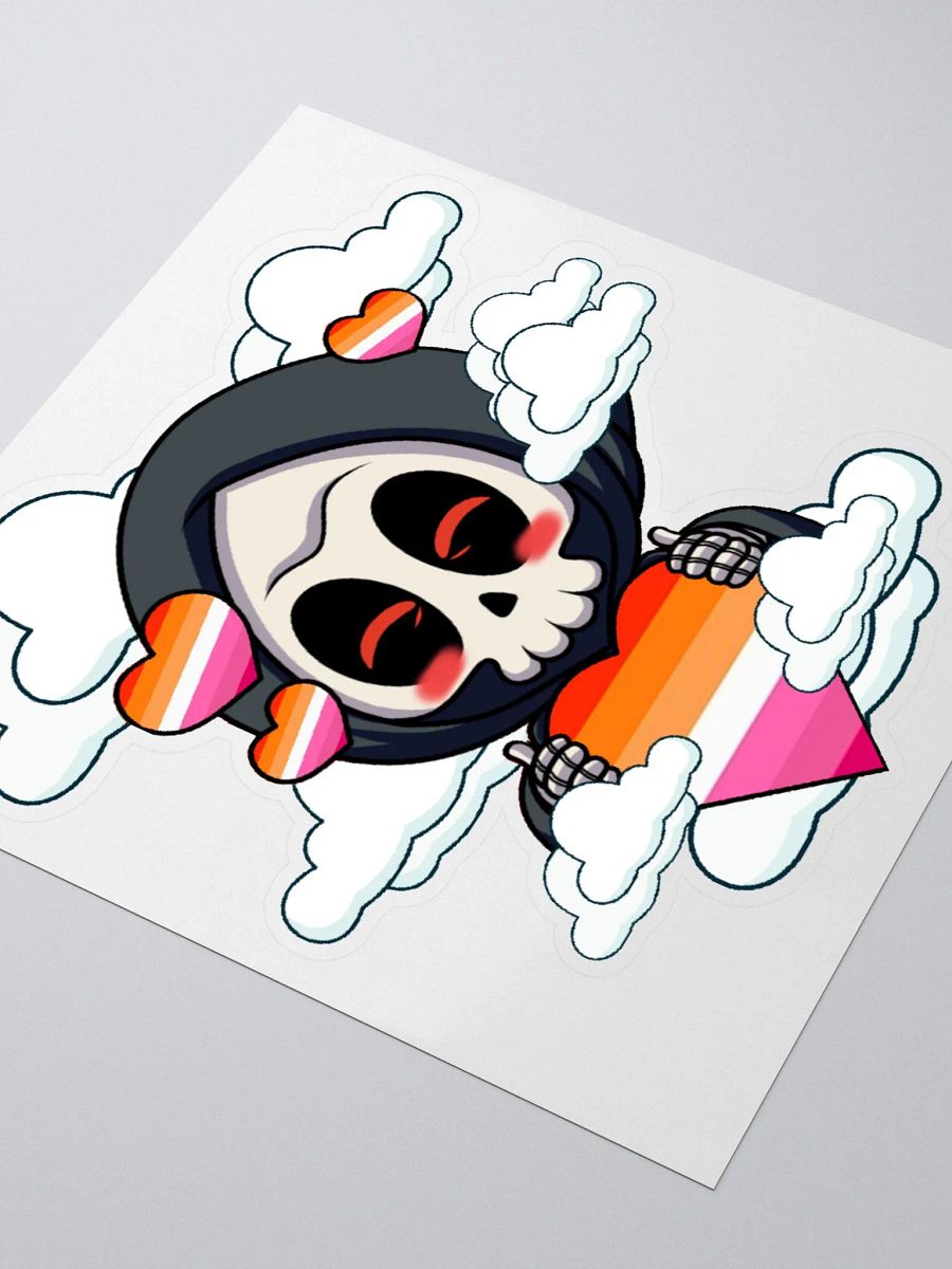 Lesbian Pride Sticker product image (3)