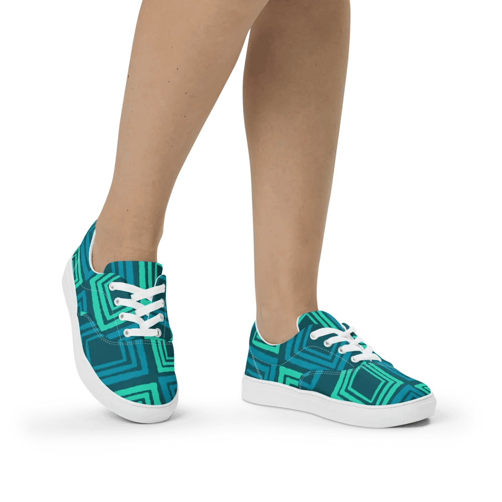 The Tara Canvas Lace Up Shoes product image (4)