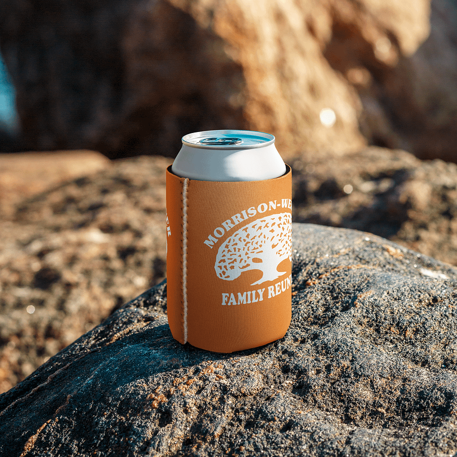 "Morrison-Werner Family Tree" Can Coozie (Orange) product image (7)