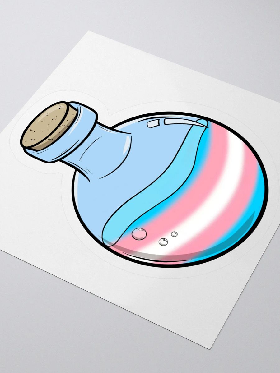Trans Pride Potion | 3" Sticker product image (3)