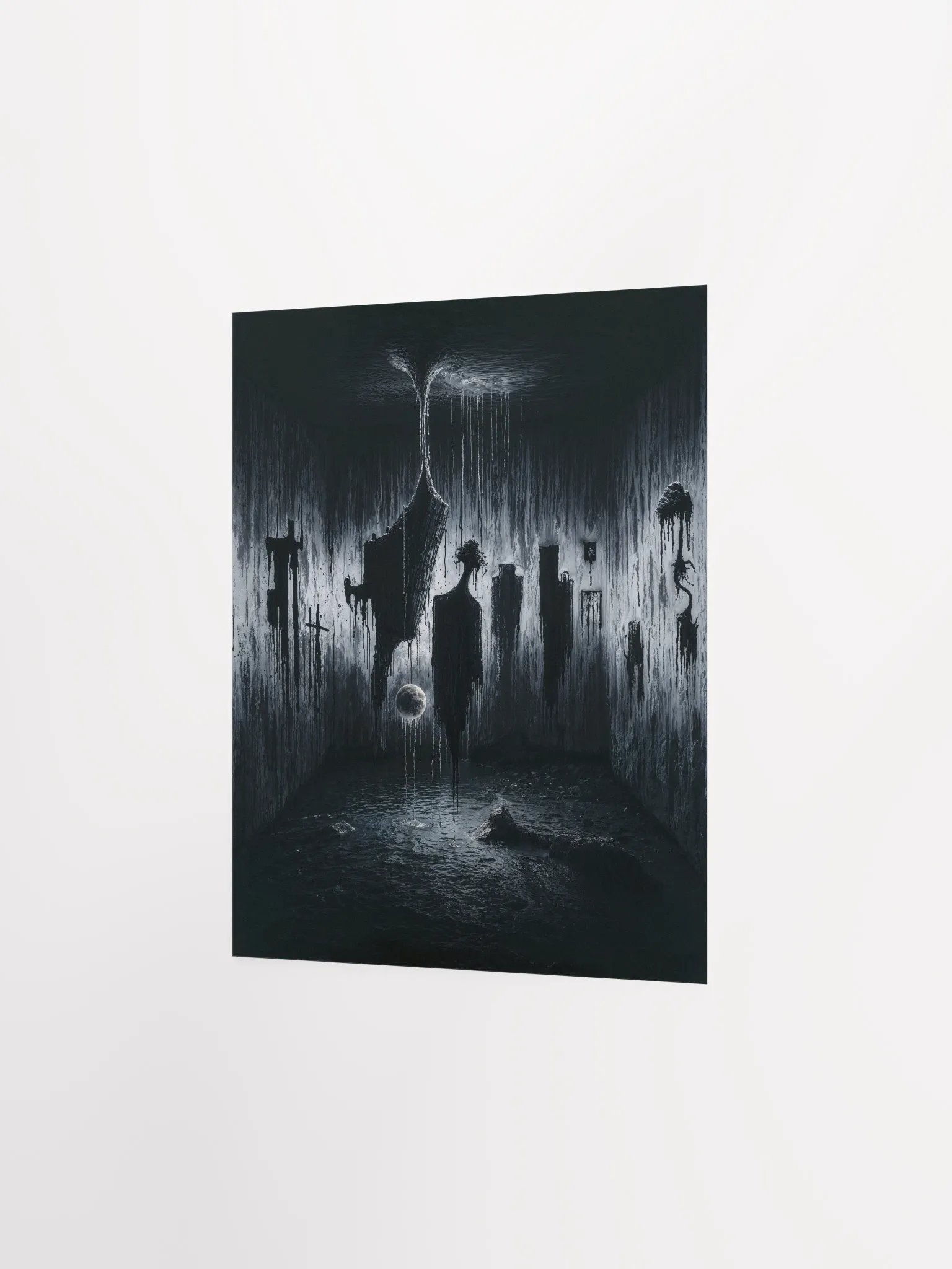 Hanging Silhouettes Matte Poster product image (13)