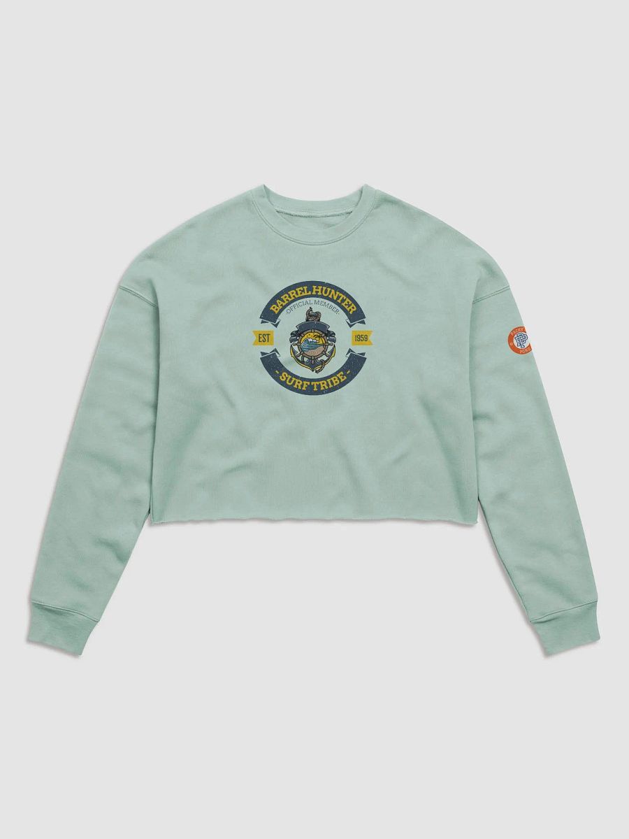 Barrel Hunter Surf Tribe Women's Cropped Sweatshirt product image (1)