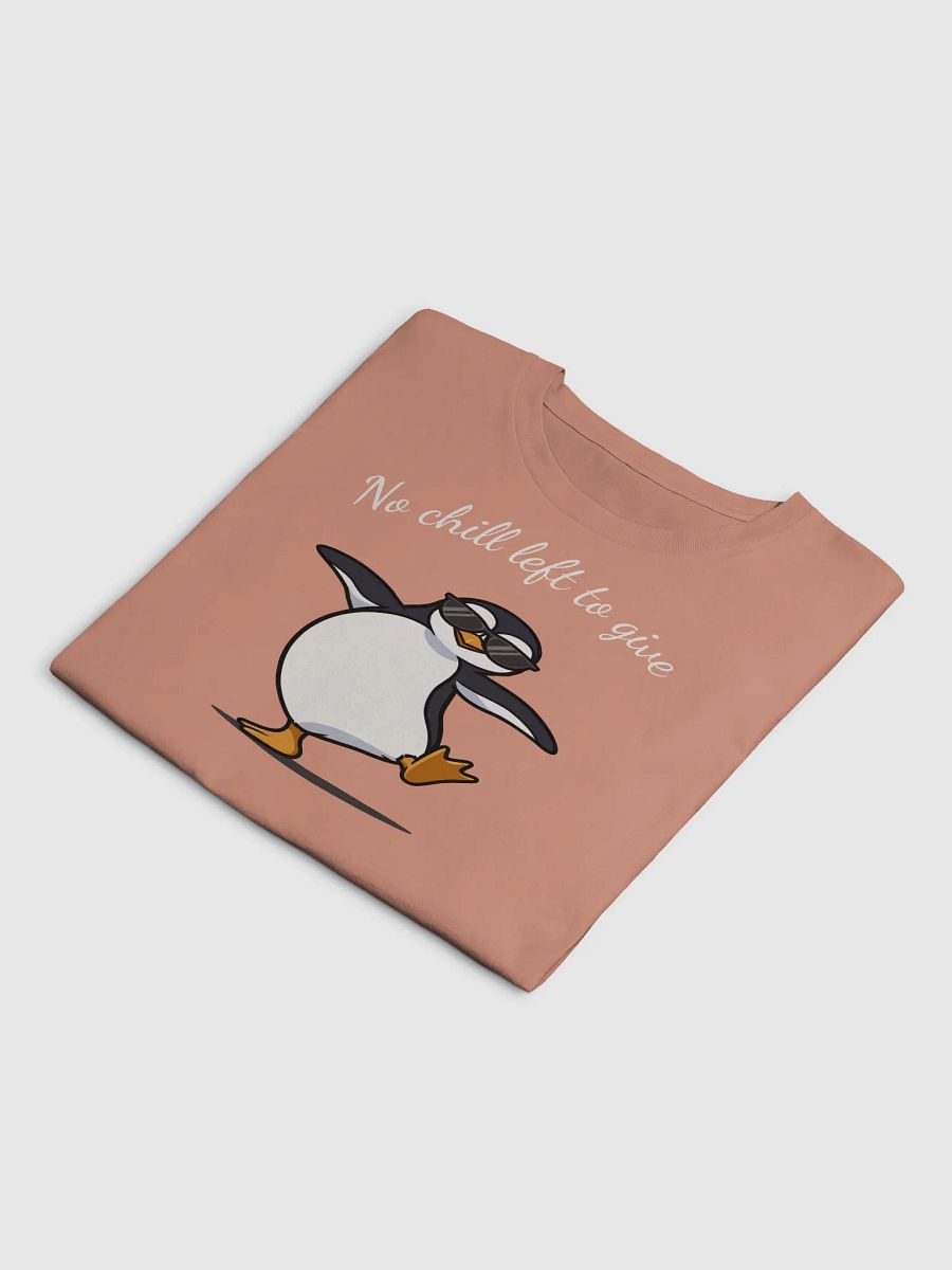 Funny Penguin Women's Crop Top - No Chill Left To Give Cool Design product image (16)