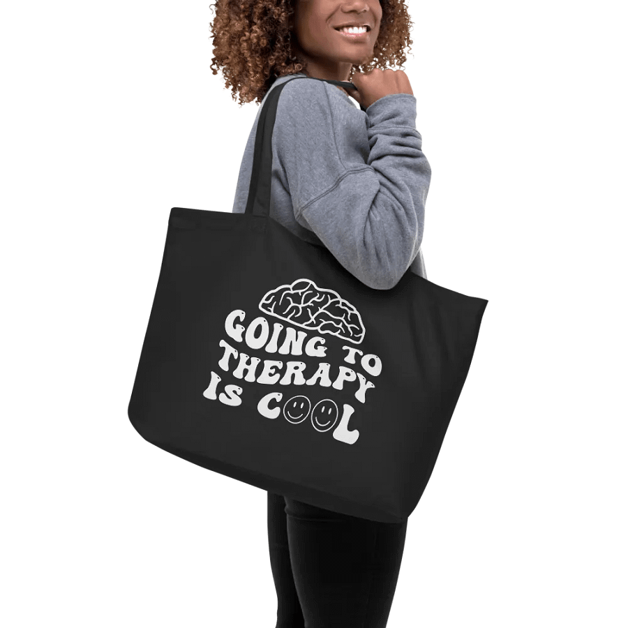 Going To Therapy Is Cool Bag product image (9)