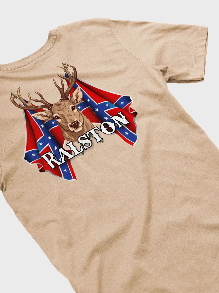 "Ralston" Last Name Rebel Redneck Deer - Adult T-Shirt product image (4)