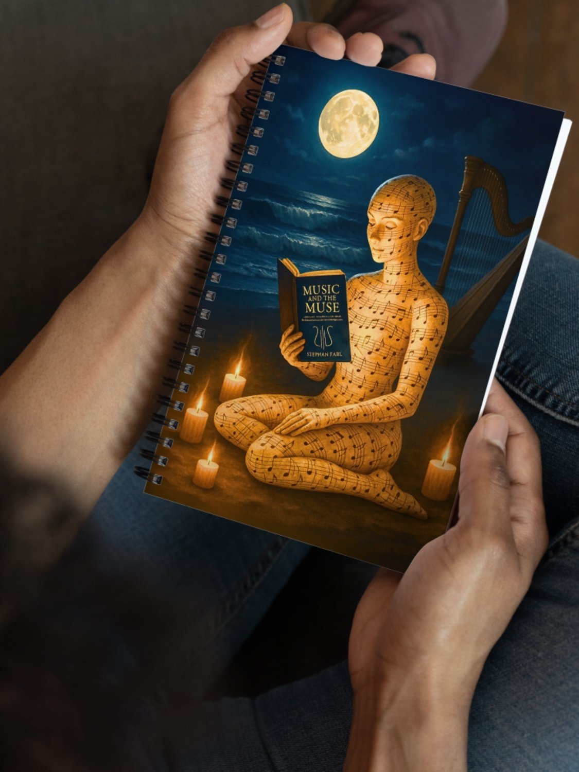 Moonlit Devotion - Spiral Journal Notebook product image (7)