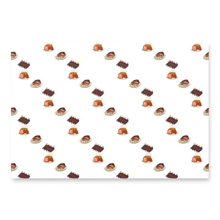 It's BBQ time Wrapping Paper product image (2)