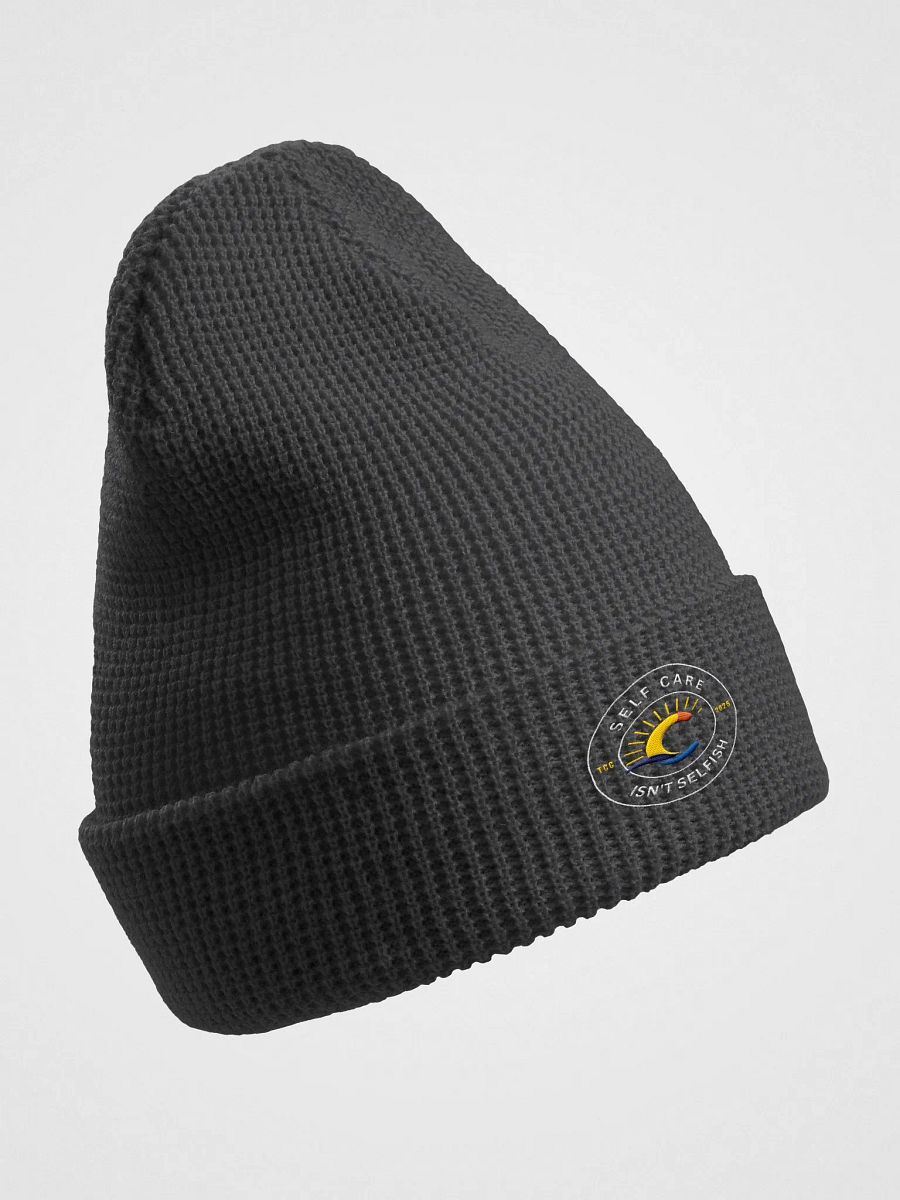 Sunburst Self Care Waffle Beanie product image (3)