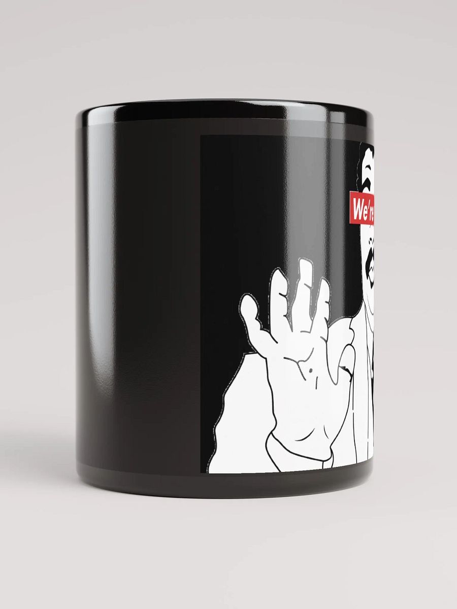We're All Set Logo Coffee Mug Black product image (10)