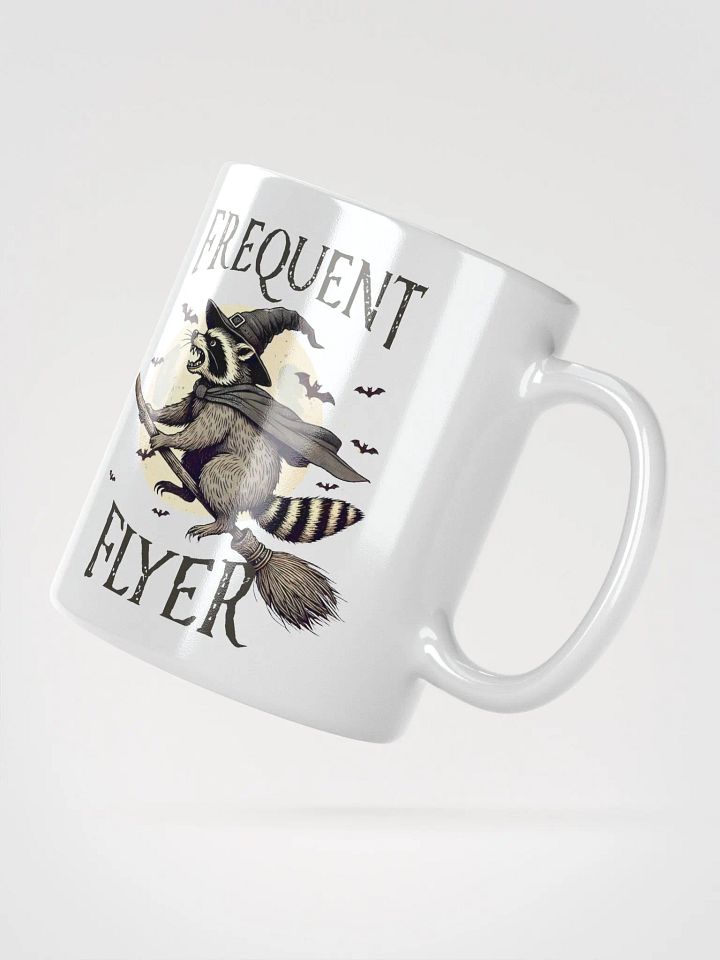 Witchy Raccoon Broomstick Mug product image (5)
