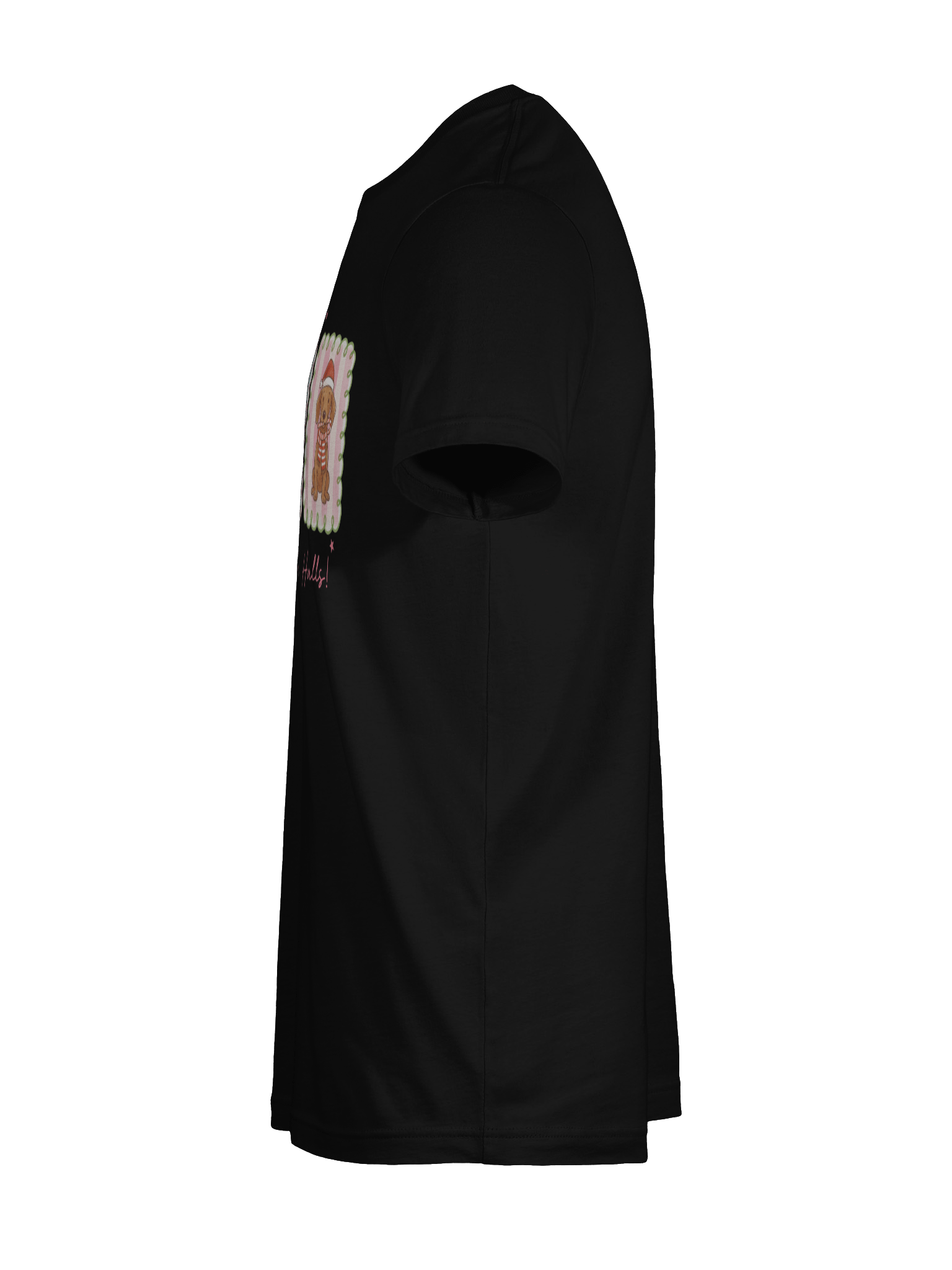 Dachshund The Halls Christmas T-Shirt – Cute Holiday Dog Pun Design product image (11)