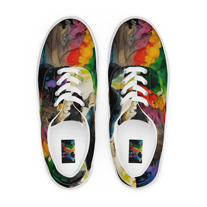 Dreamlike Mushroom Men's Canvas Shoes product image (1)