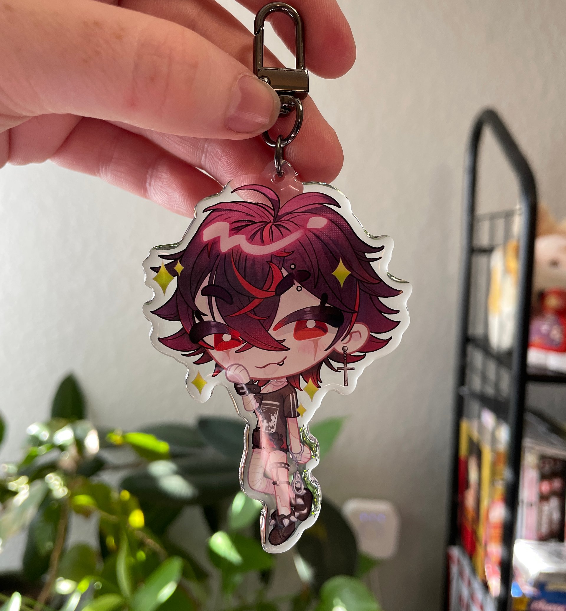 Silly Kuro - Double Acrylic Keychain product image (1)