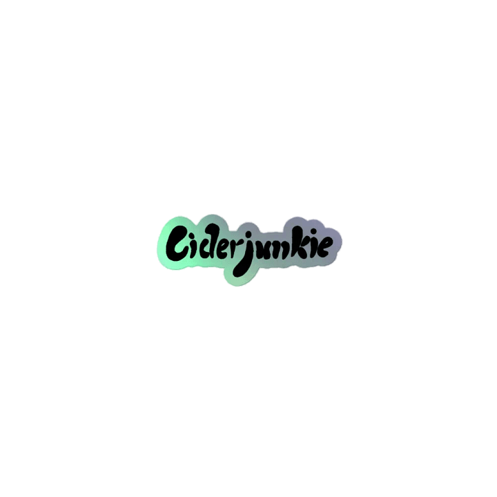 Ciderjunkie Sticker product image (1)