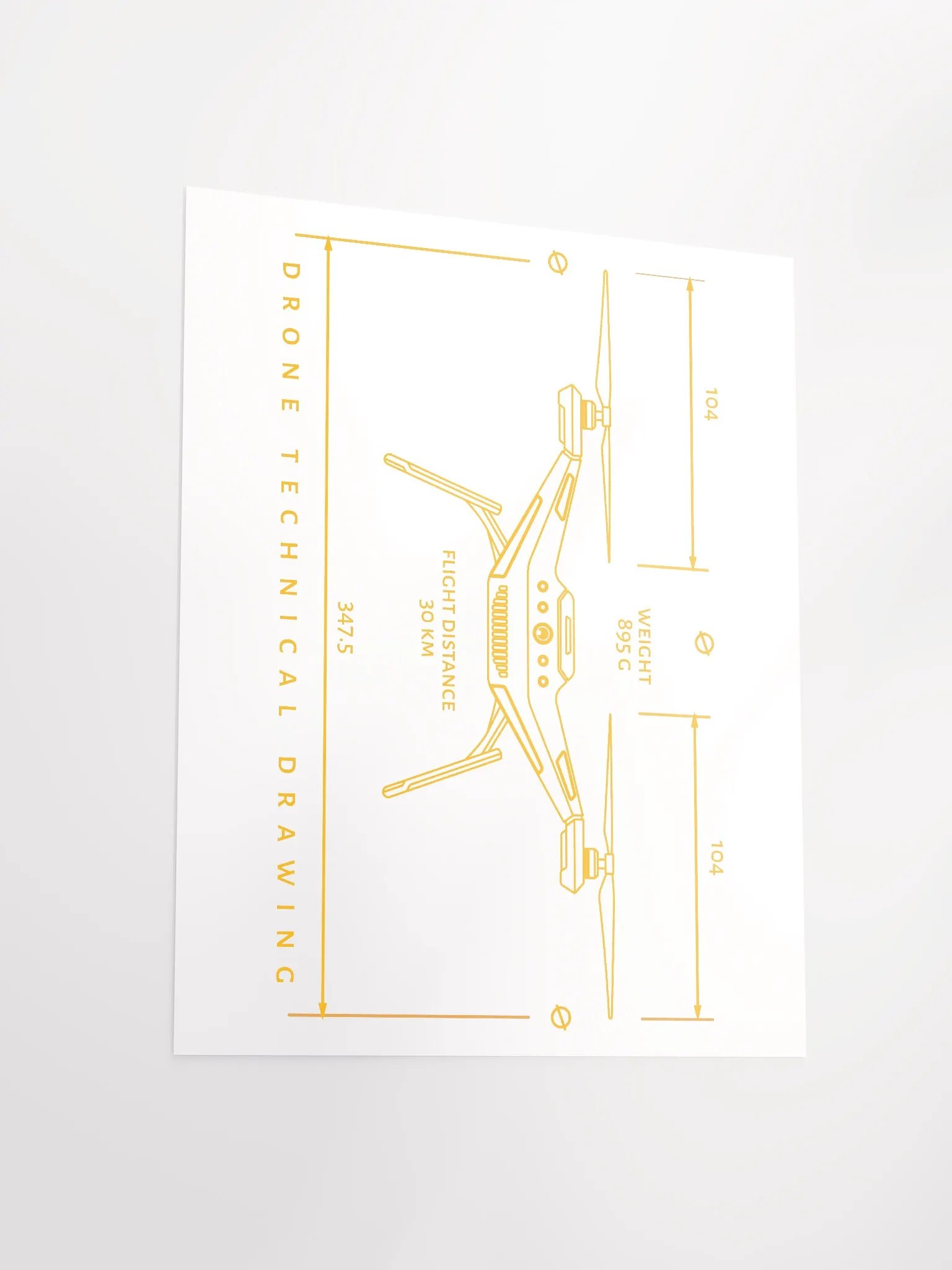 Drone - 16x20 Matte Poster product image (3)