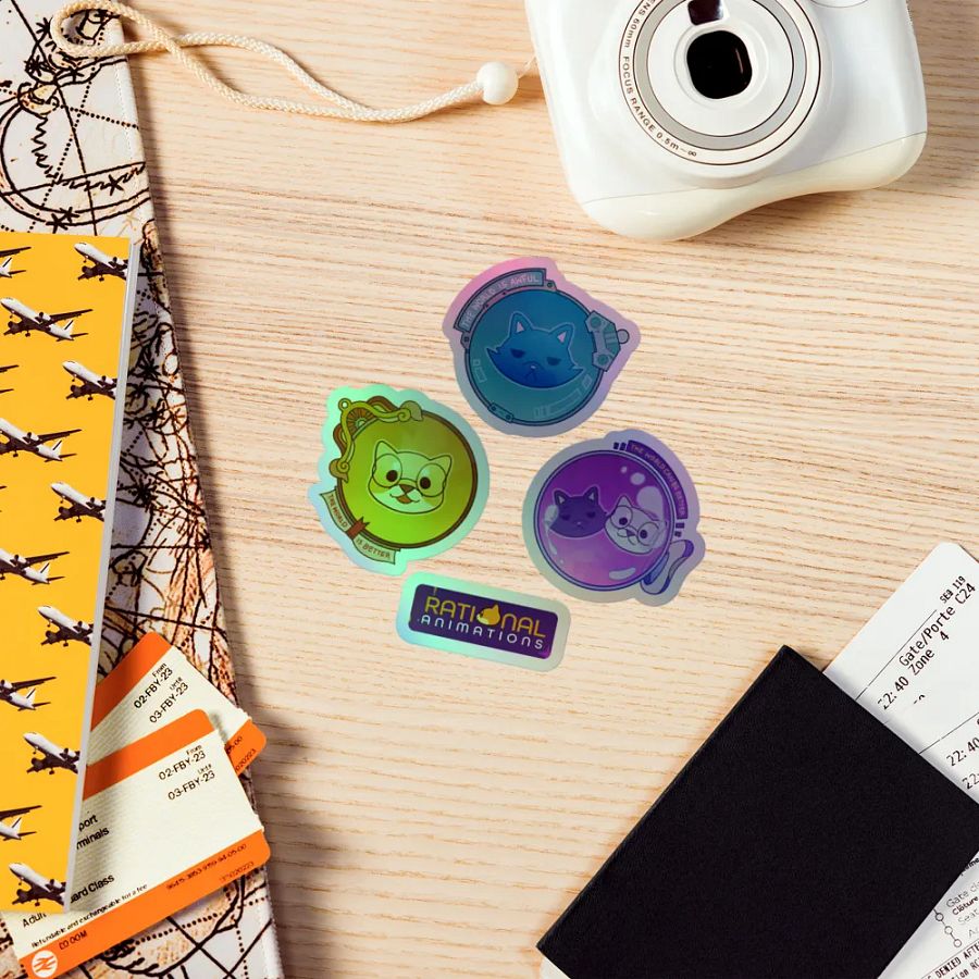 The World Can Be Better - Holographic Sticker Set product image (5)