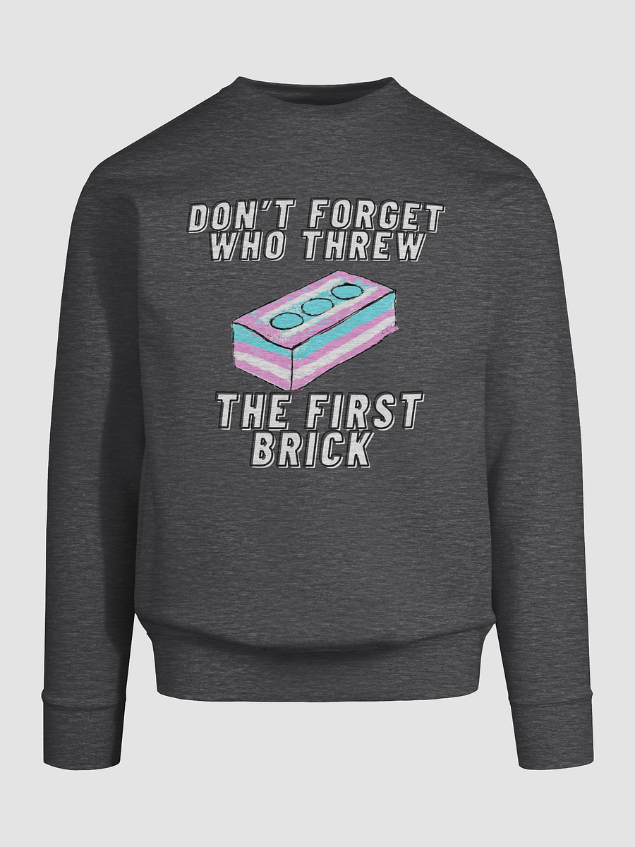 Don't Forget Who Threw The First Brick Sweatshirt product image (35)