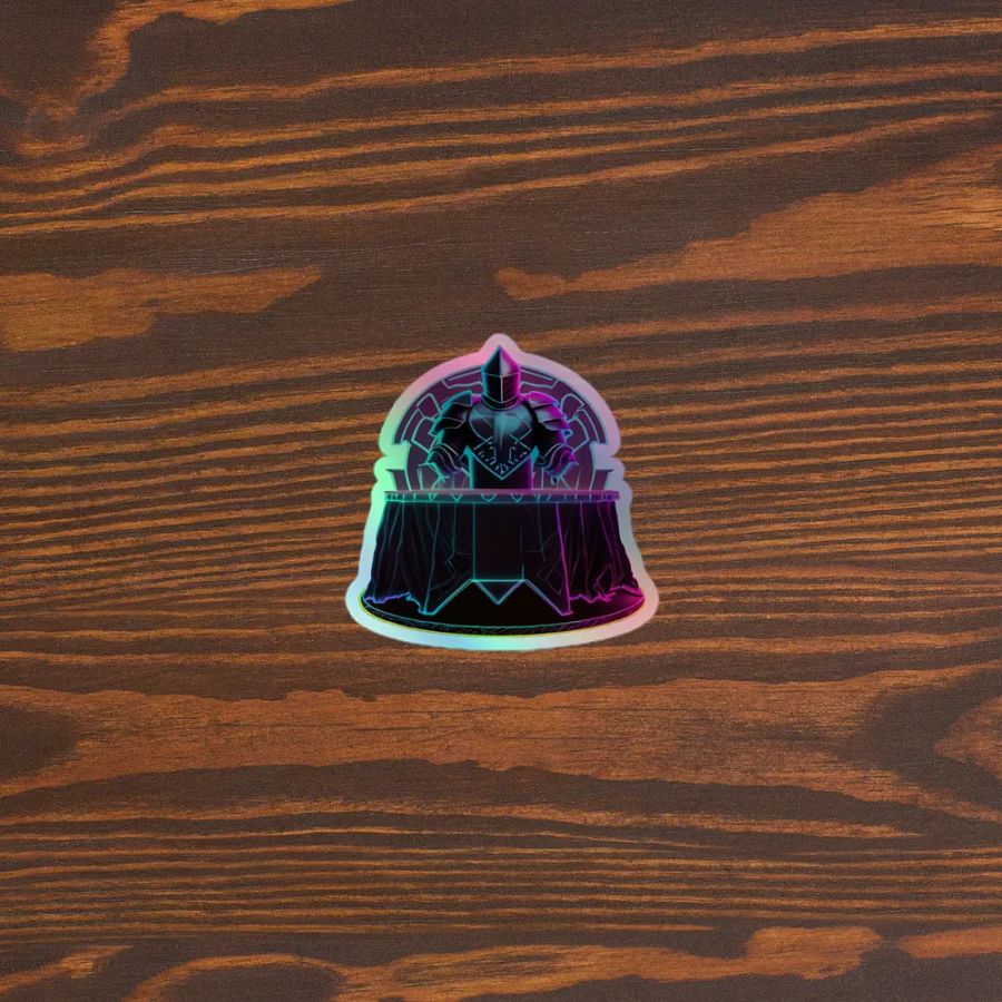 Blackknight513 Kiss-Cut Holographic Sticker Sheet 2 product image (3)