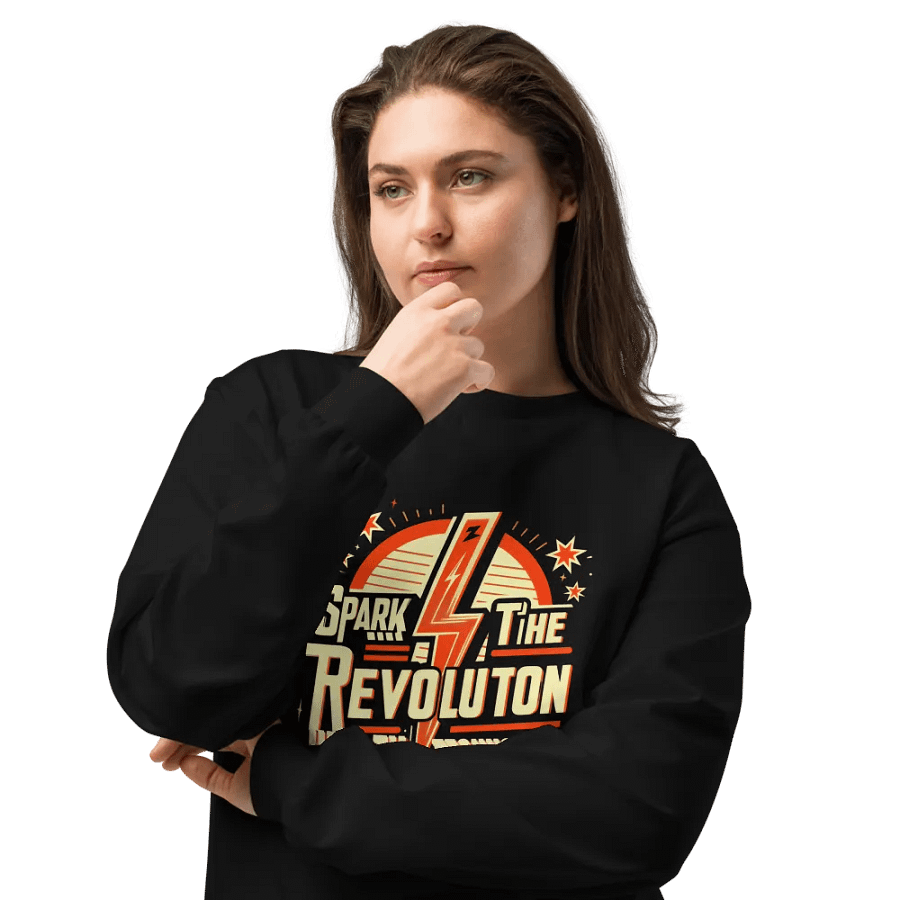 Revolutionary Lightning Bolt Long Sleeve Shirt product image (7)