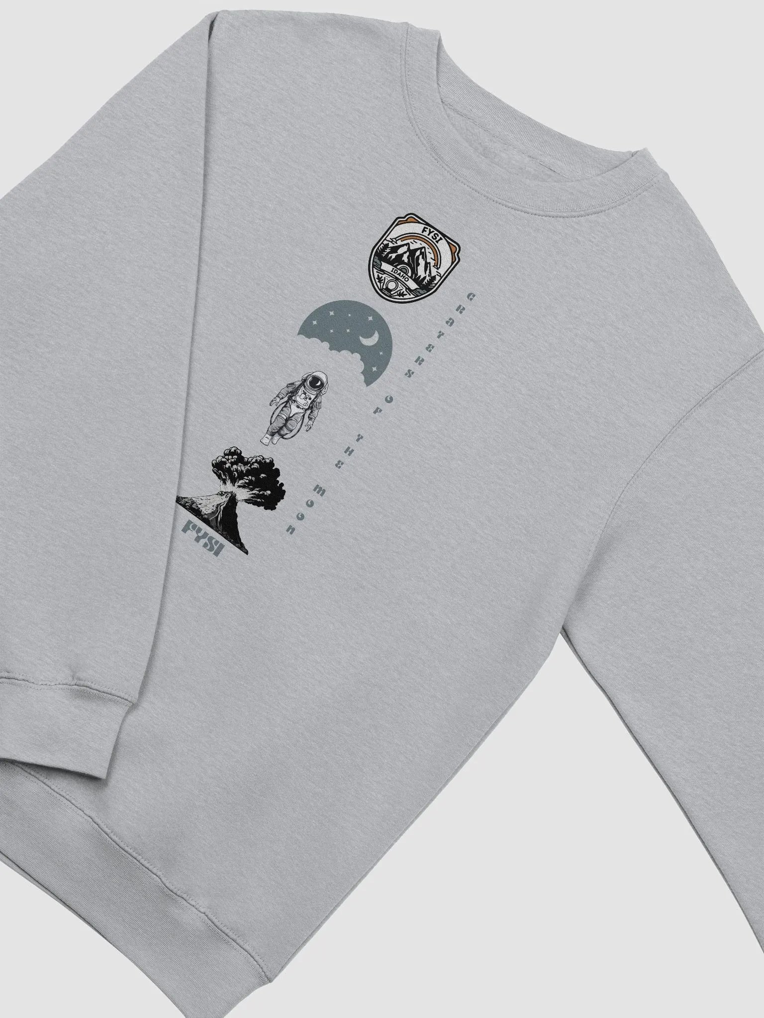 Craters of the Moon Premium Pullover Cotton Sweatshirt product image (3)