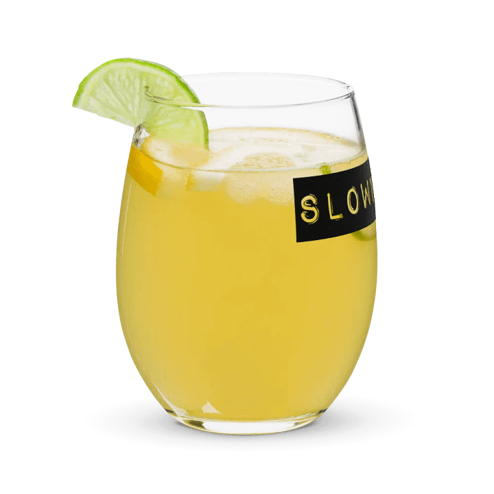 Slownation stemless wine glass product image (2)