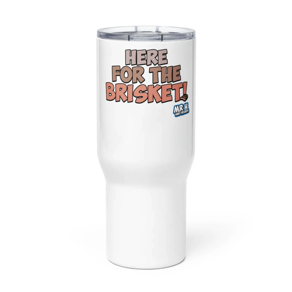 Here for the Brisket Travel Mug with Handle product image (3)