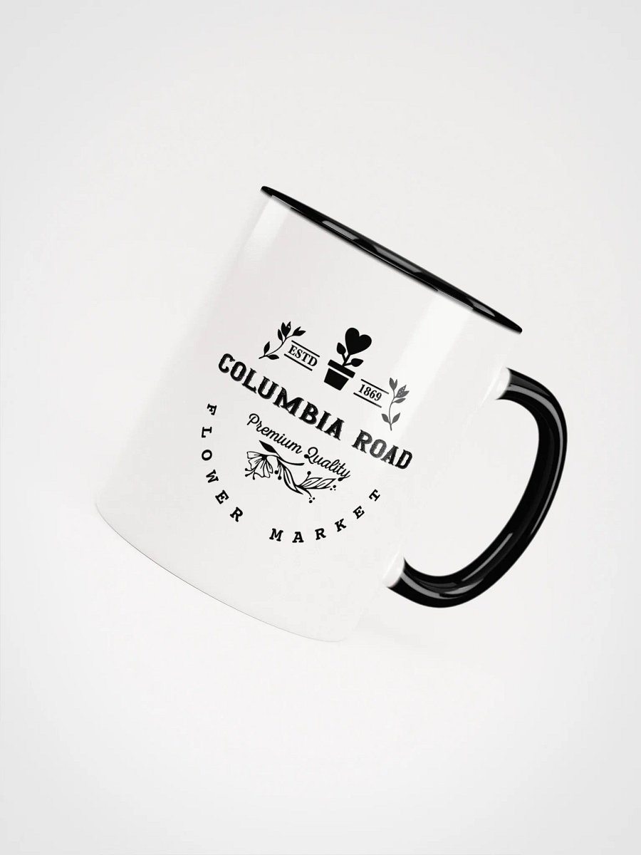 Columbia Road Market Peek-a-Boo Ceramic Mug (Black) product image (4)