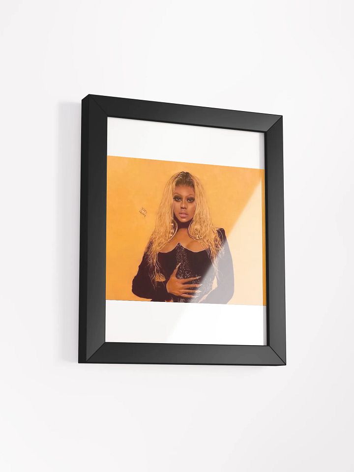Nicki Minaj Colored Pencil Drawing Framed Print product image (7)