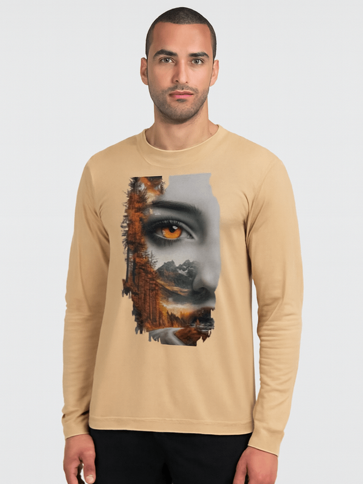 Surreal Fusion Long Sleeve T-Shirt product image (1)