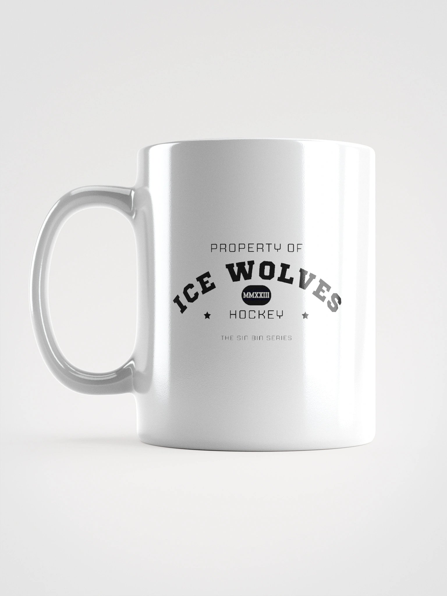 Ice Wolves Athletic Dept White Mug product image (3)