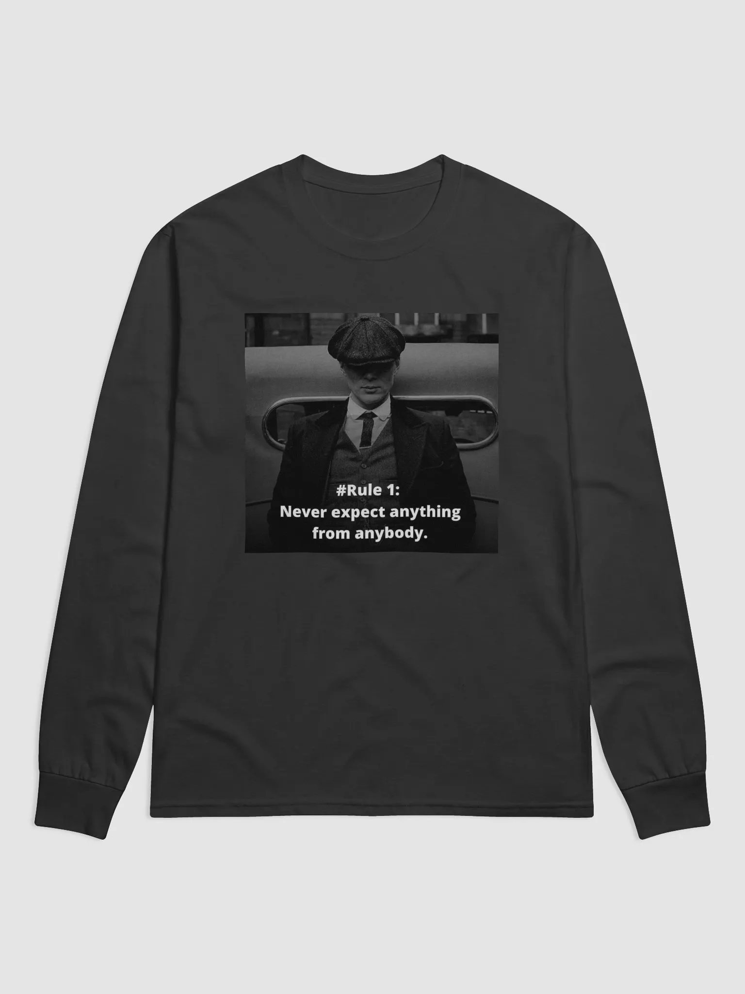 Never Expect Anything Long Sleeve Champion Shirt product image (2)