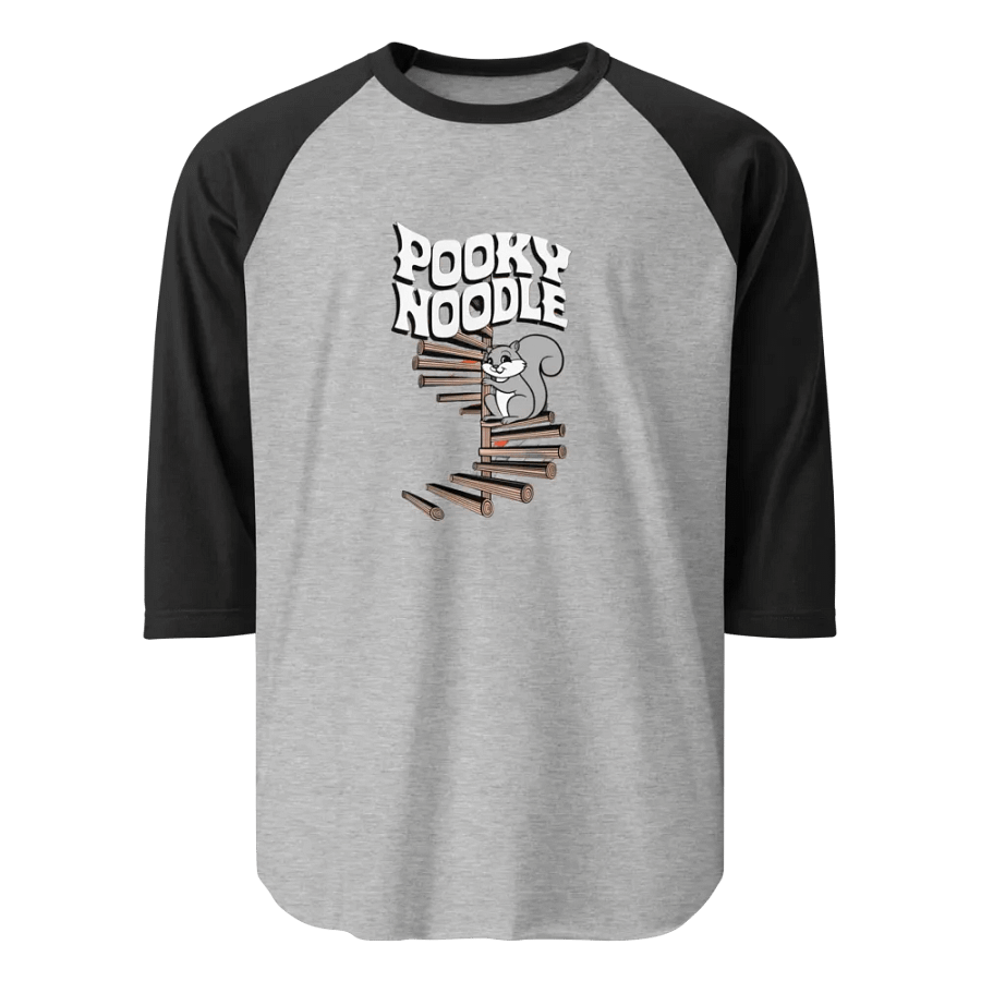 POOKY NOODLE ¾ Sleeve Raglan Tee product image (1)