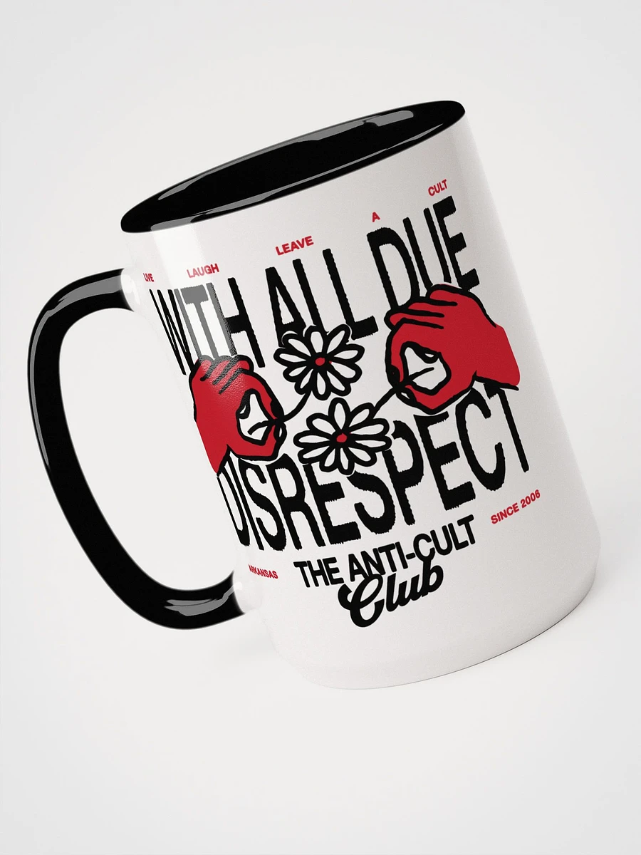 With All Due Disrespect (large mug) product image (4)