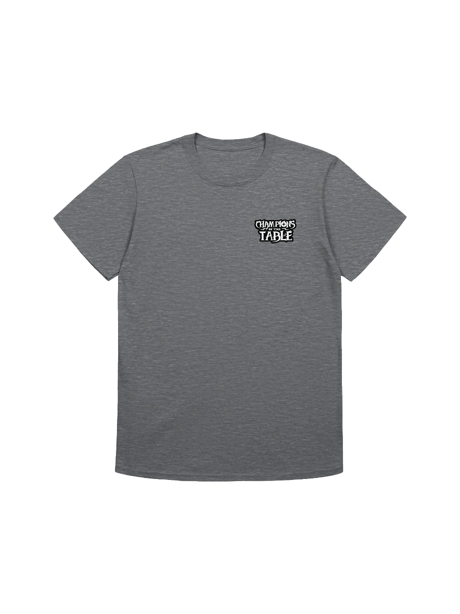 Champions of The Table - Corner Logo Tee (Black & White) product image (13)