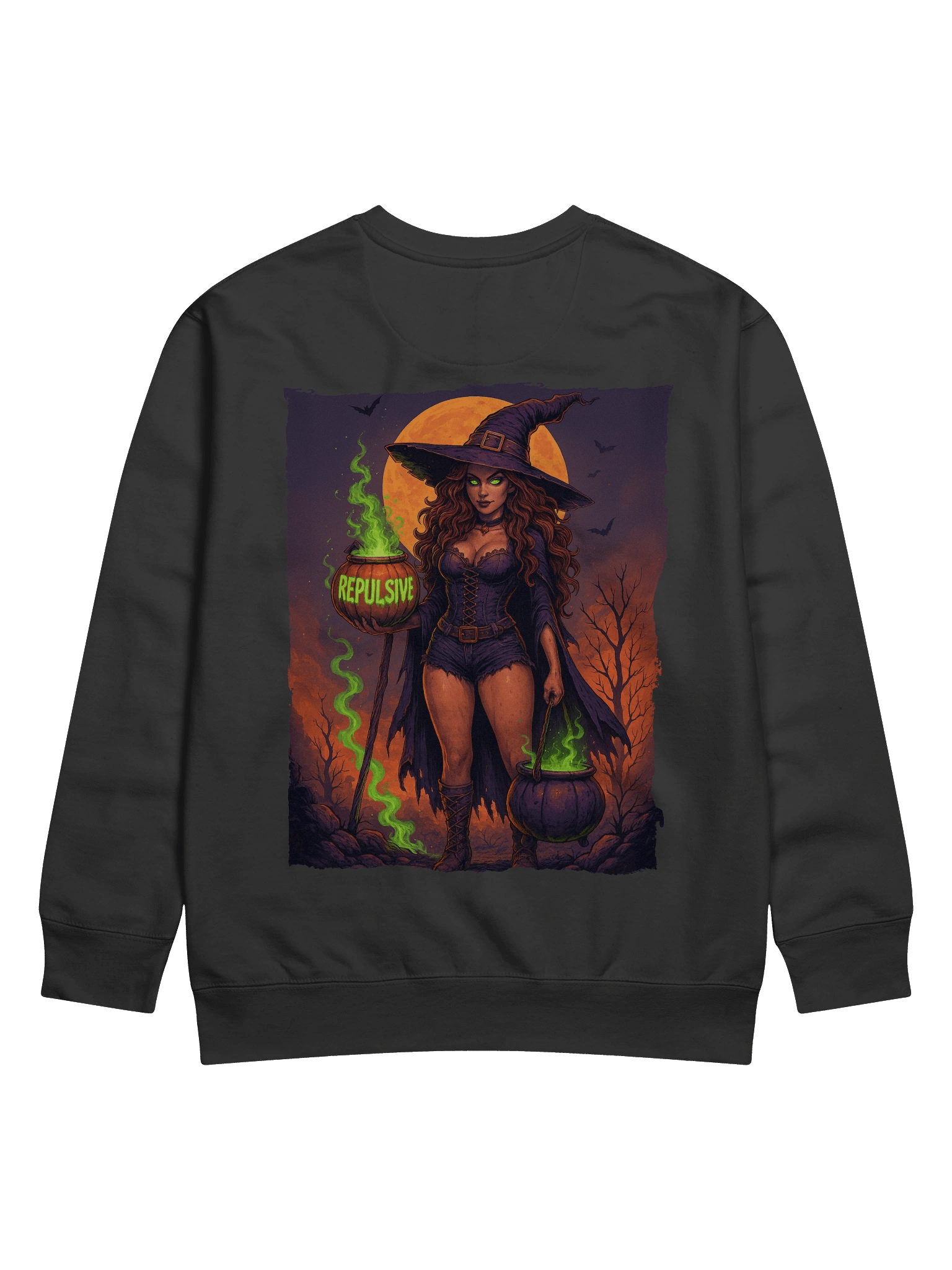 Repulsive “Wicked Witch” - Basic Sweatshirt product image (3)