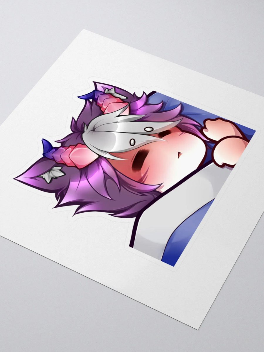 Loki Sleepy Emote Kisscut Sticker (Multiple Sizes) product image (3)