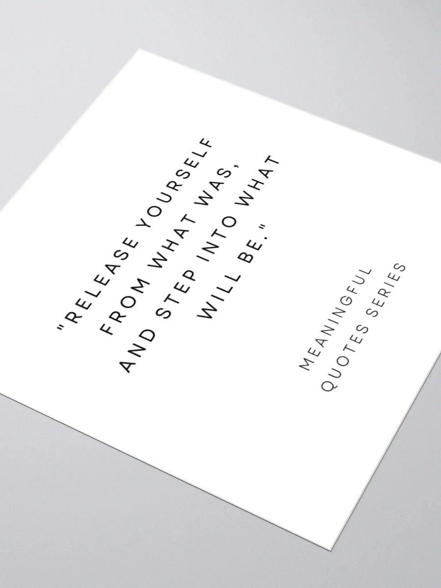 Meaningful Quotes Kiss Cut Stickers product image (5)