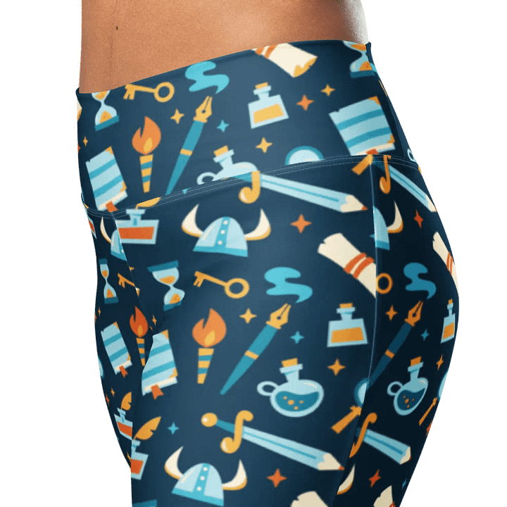 NaNoWriMo Icon Print Leggings product image (1)