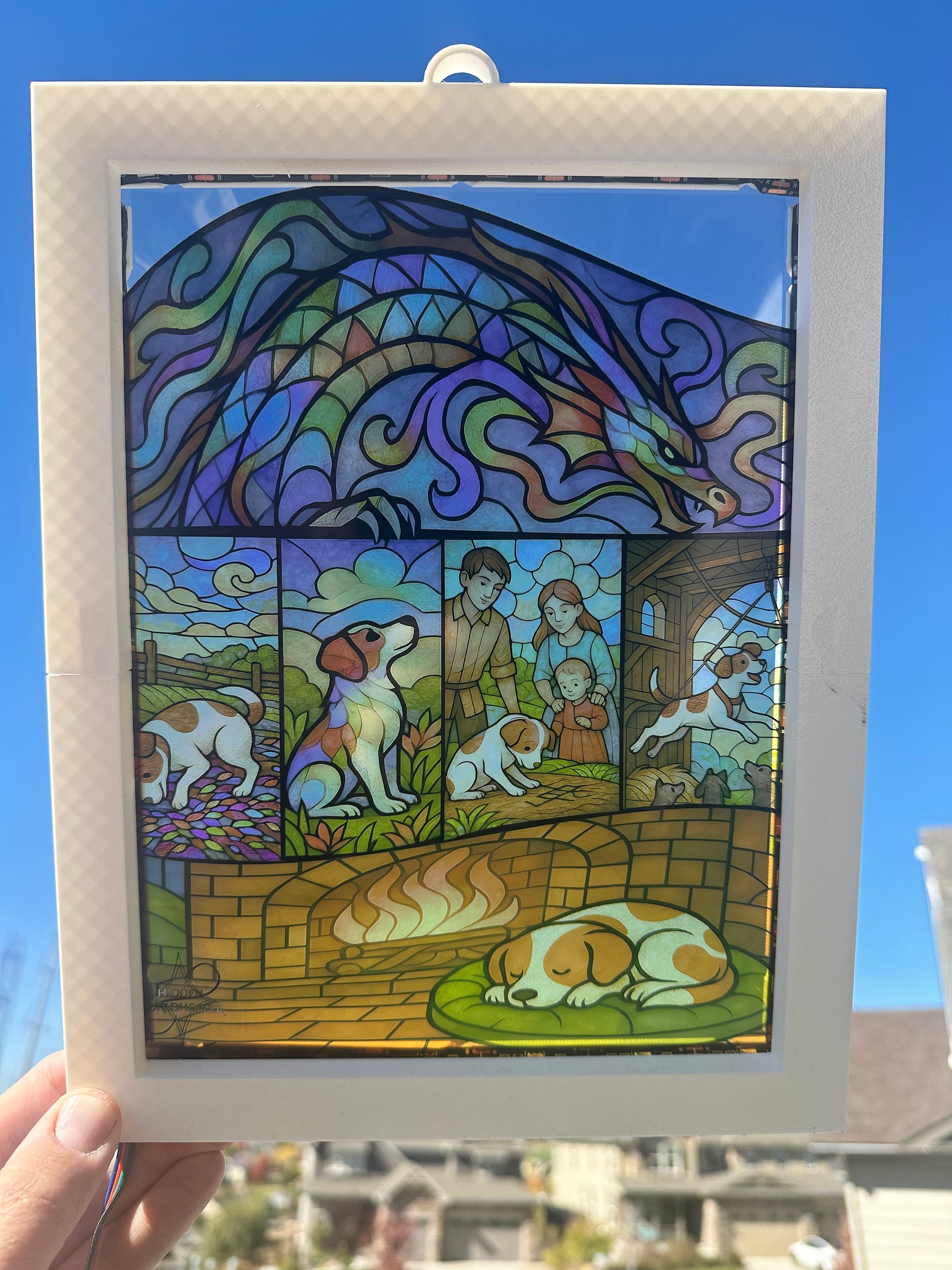 Between Realms Inspired Art - Transparency Style product image (1)