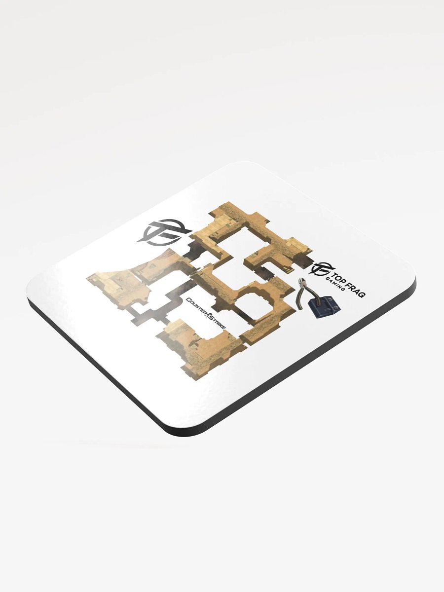 TopFrag™ De_Dust2 Glossed Cork Coaster product image (3)