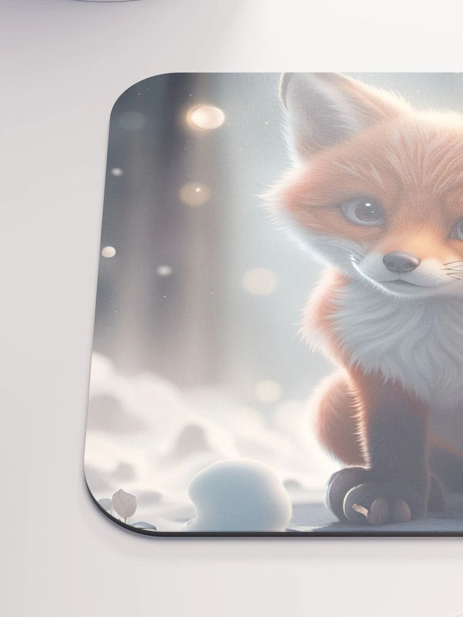 Fox Snow Mouse Pad product image (6)