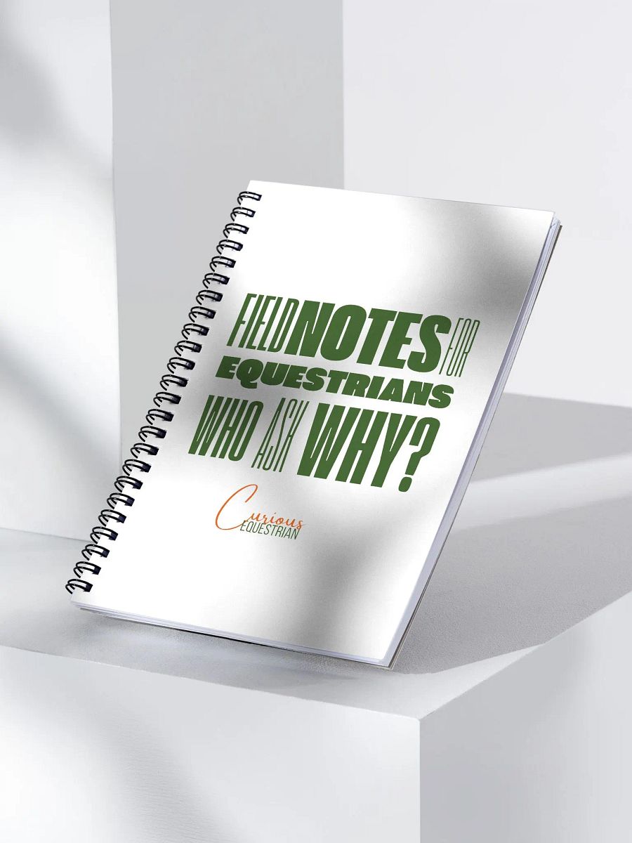 Equestrians Who Ask Why Notebook product image (3)